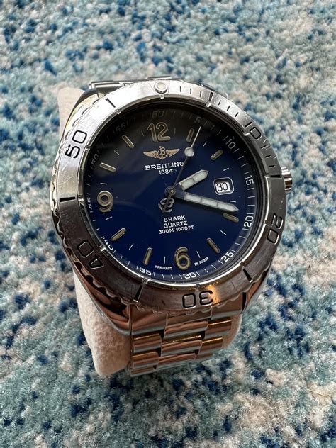 breitling shark quartz price